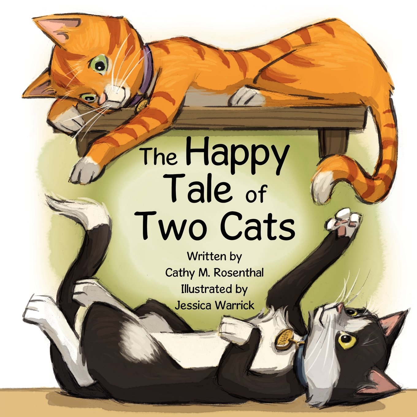happy tale two cats