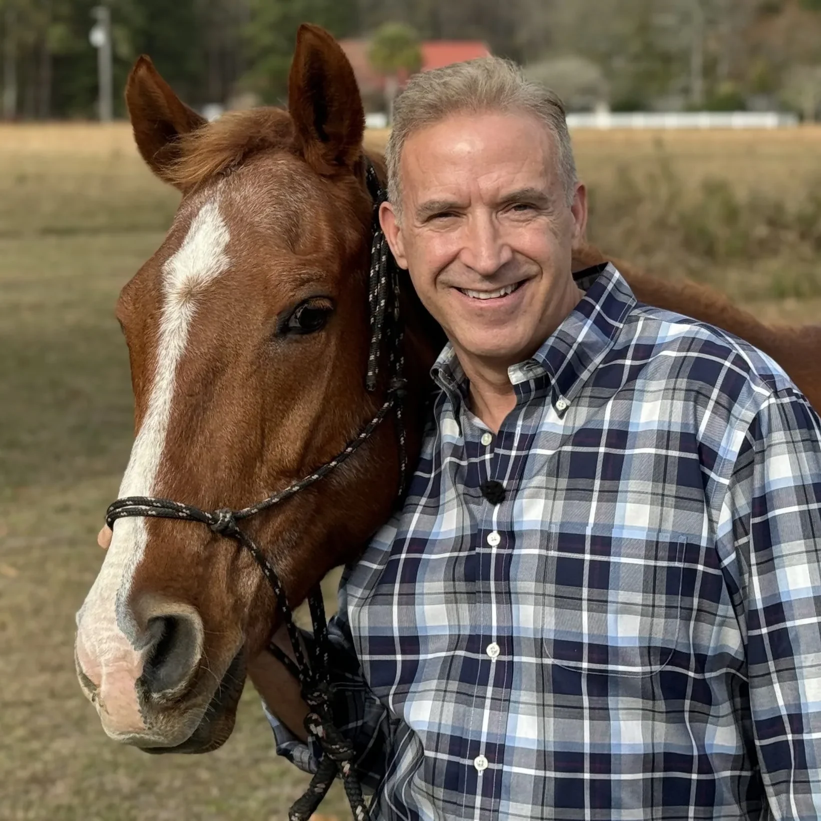 Joe Elmore and Horse Strawberry-cropped