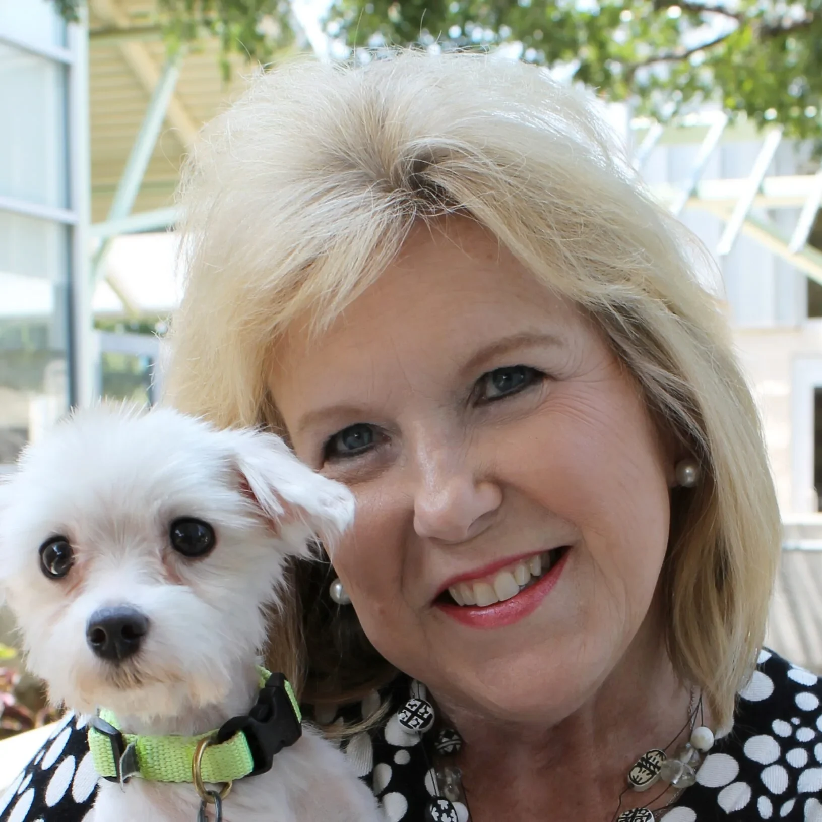 Nancy May and headshot